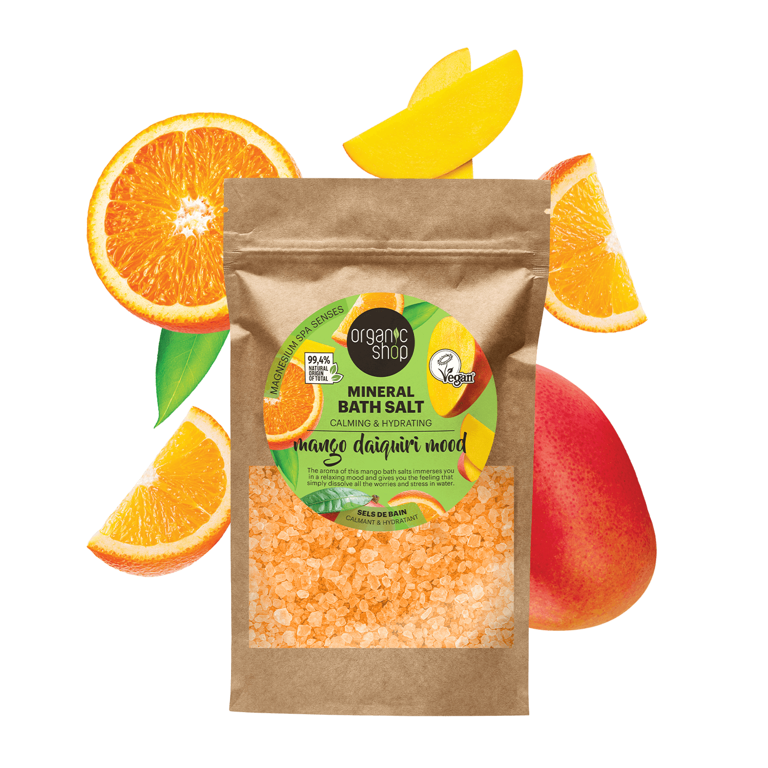 Mango Daiquiri Mood. Mineral Bath Salt