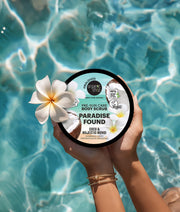 Paradise Found Body Scrub Pre-Sun Care. Coco & Majestic Monoi