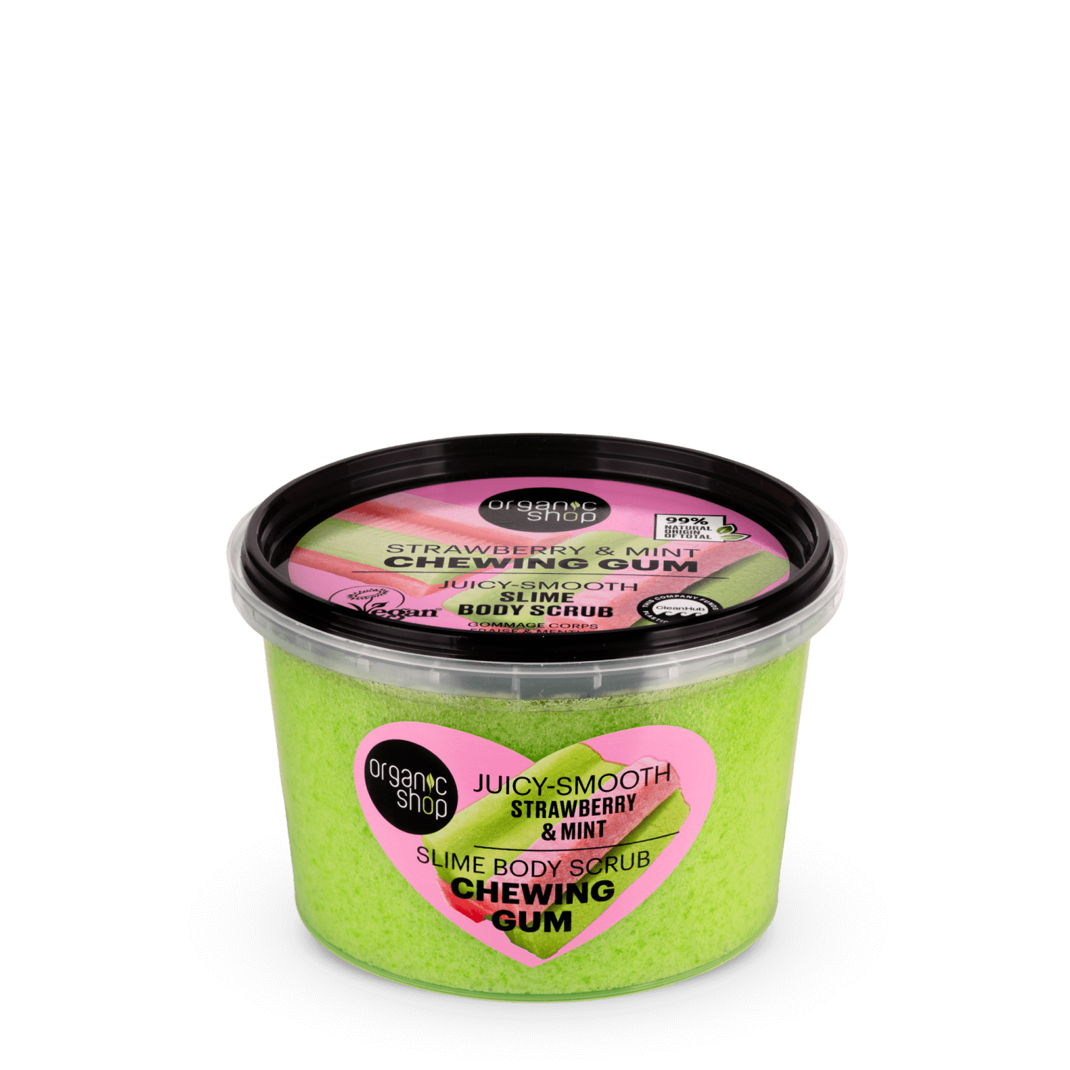 Strawberry & Mint Chewing Gum Slime Body Scrub