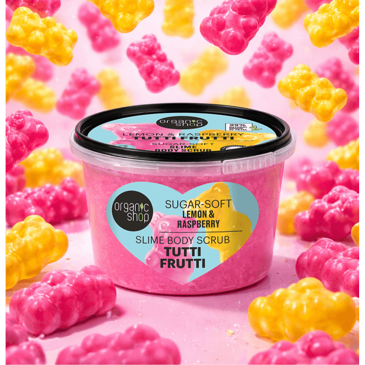 Tutti Frutti Slime Body Scrub Sugar-Soft