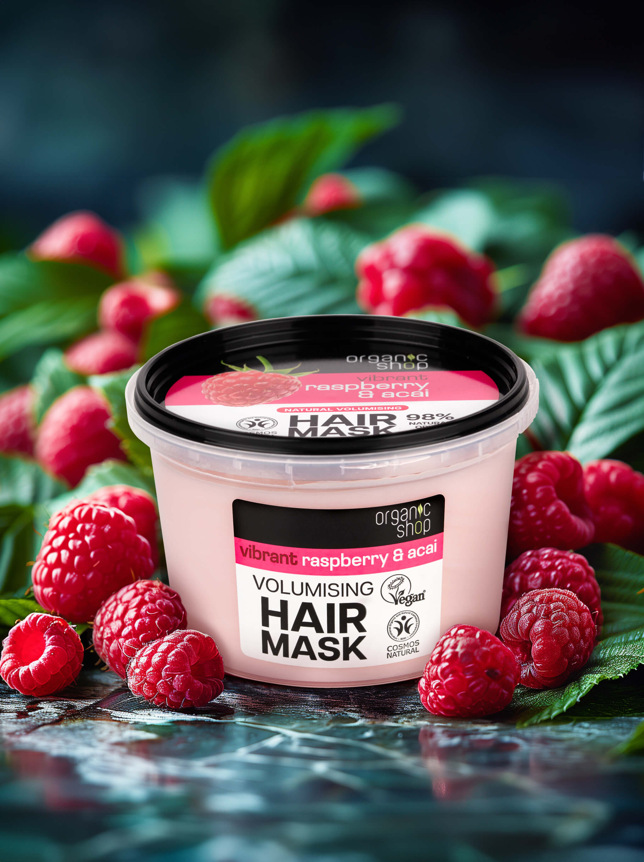 Raspberry & Acai Hair Mask – Organic Shop
