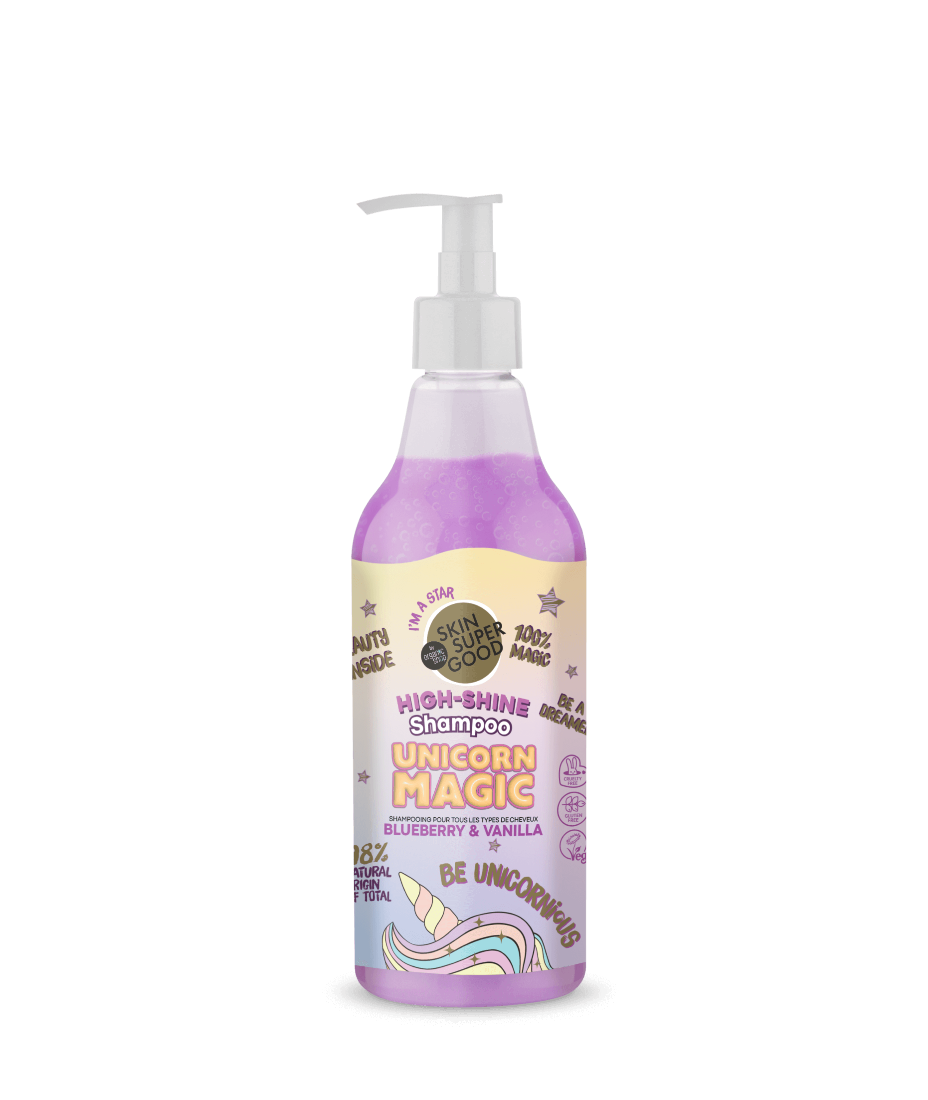 Unicorn Magic. High-Shine Shampoo