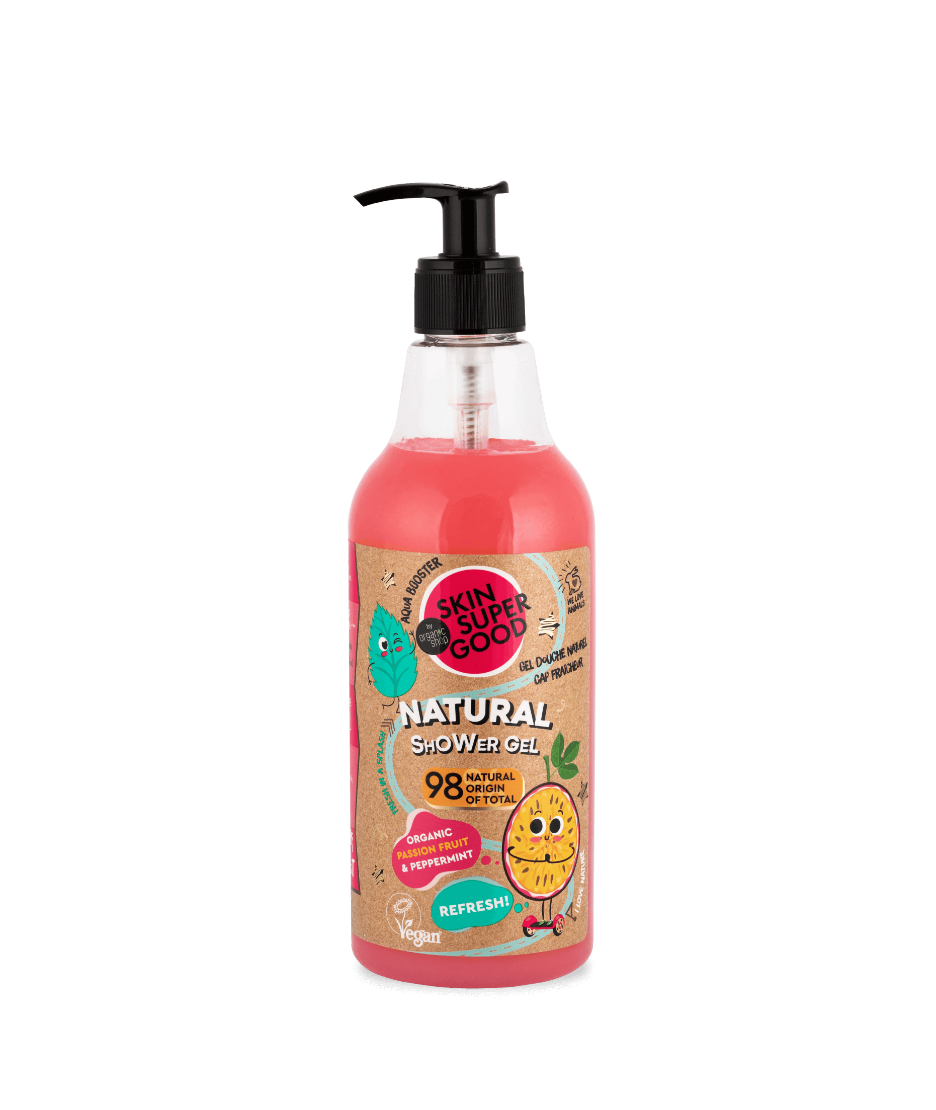 Natural Shower Gel "Refresh"