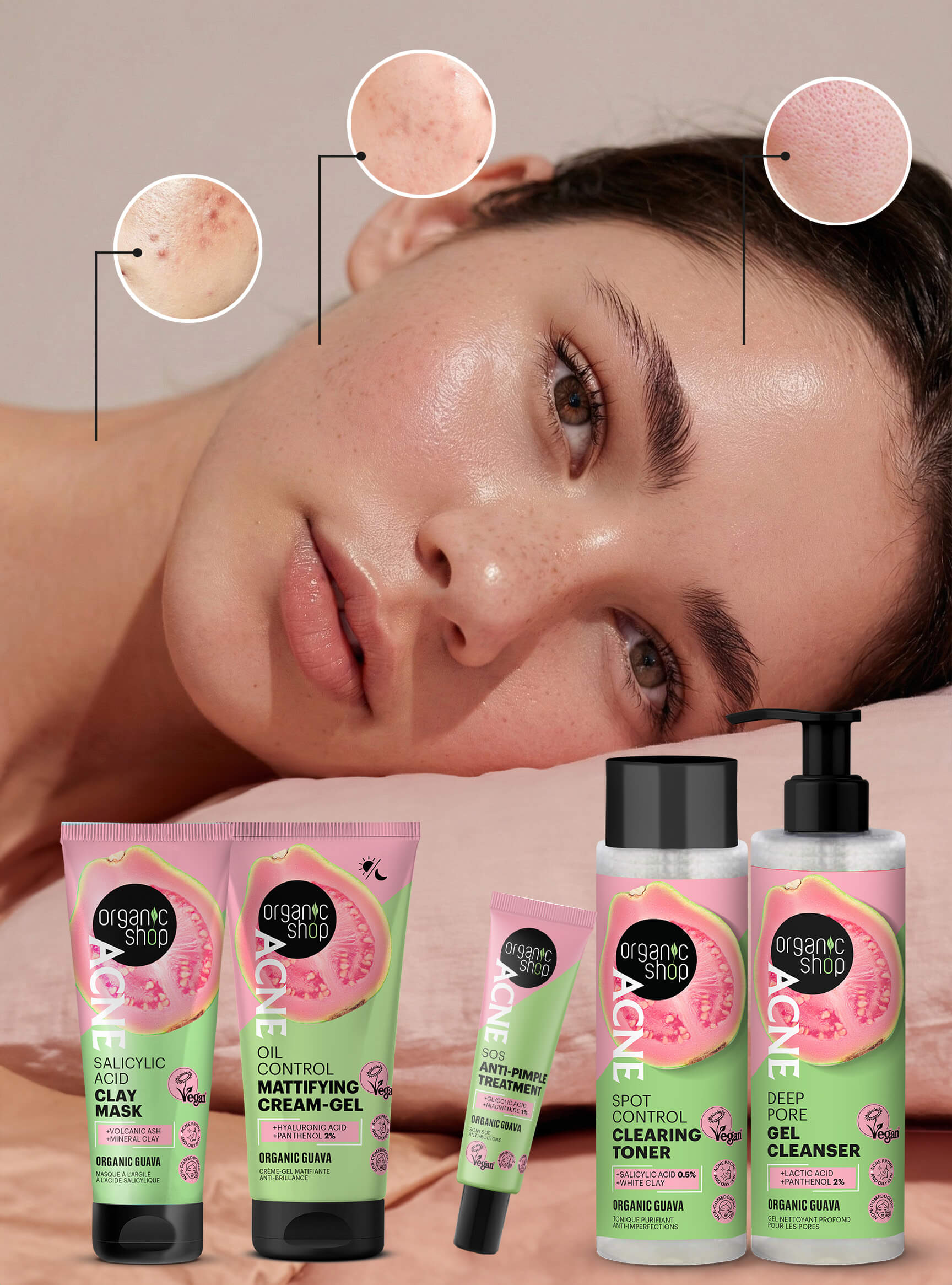 Acne Oil Control Mattifying Cream-Gel