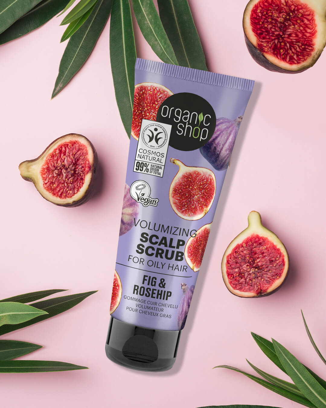 Volumizing Scalp Scrub For Oily Hair Fig & Rosehip