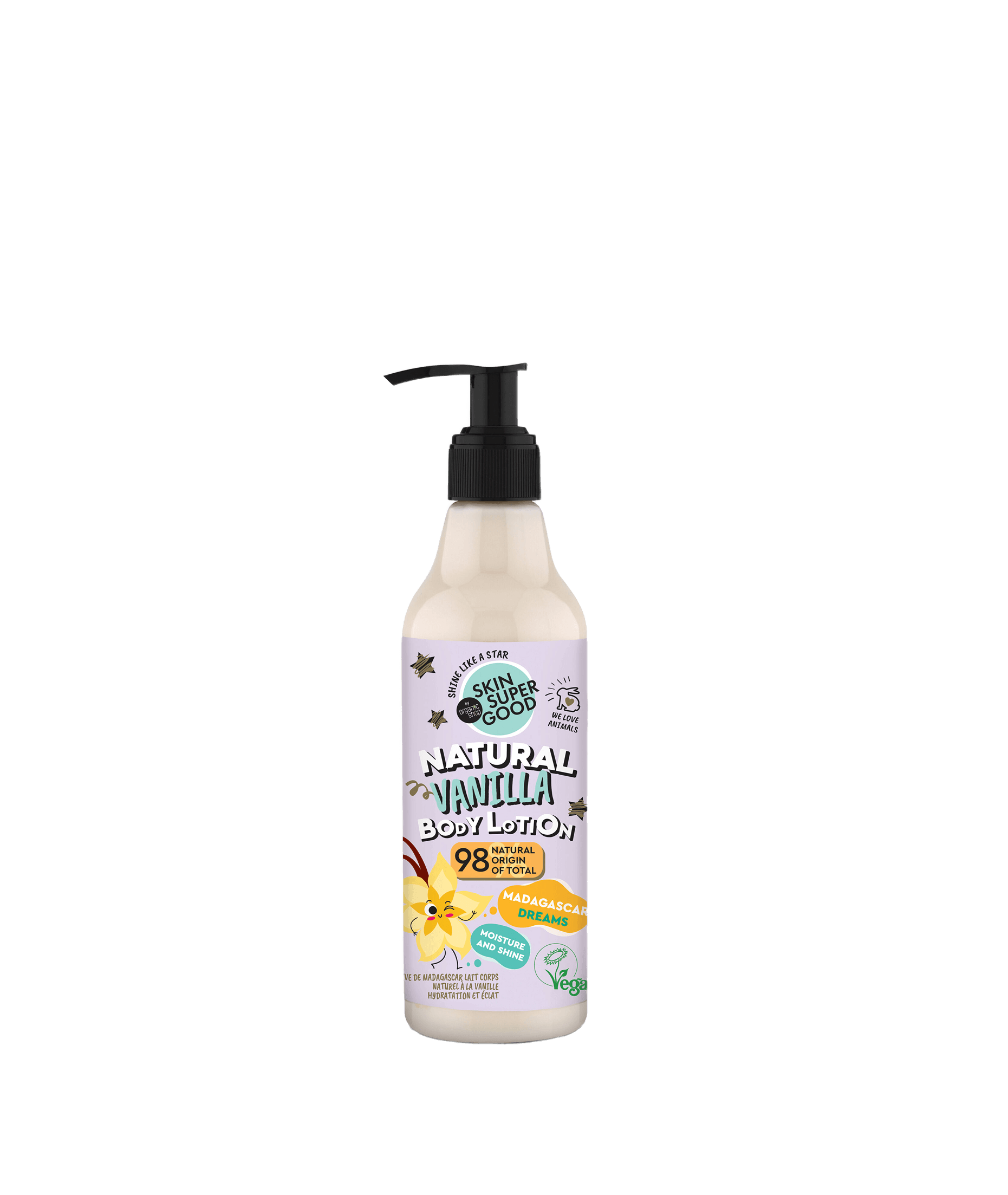 Natural Vanilla Body Lotion, Madagascar Dreams