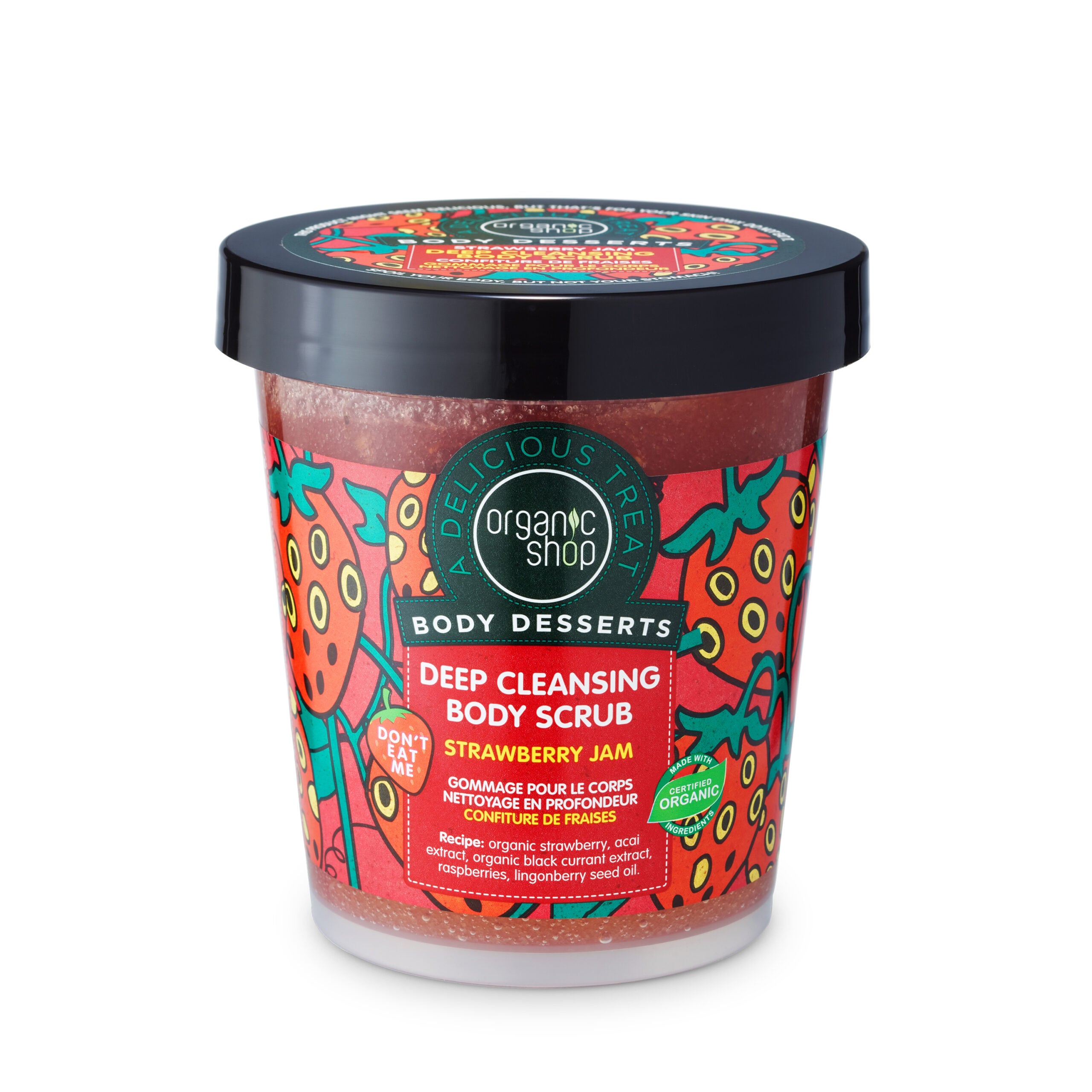 Strawberry Jam Deep Cleansing Body Scrub