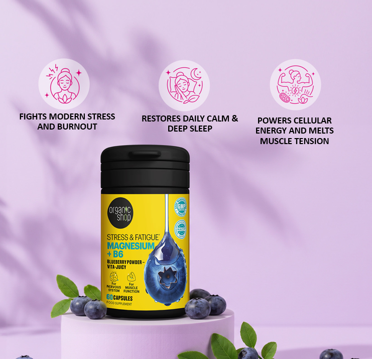 Food Supplement STRESS & FATIGUE Magnesium + B6