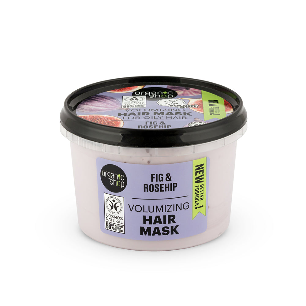 Volumizing Hair Mask For Oily Hair Fig & Rosehip