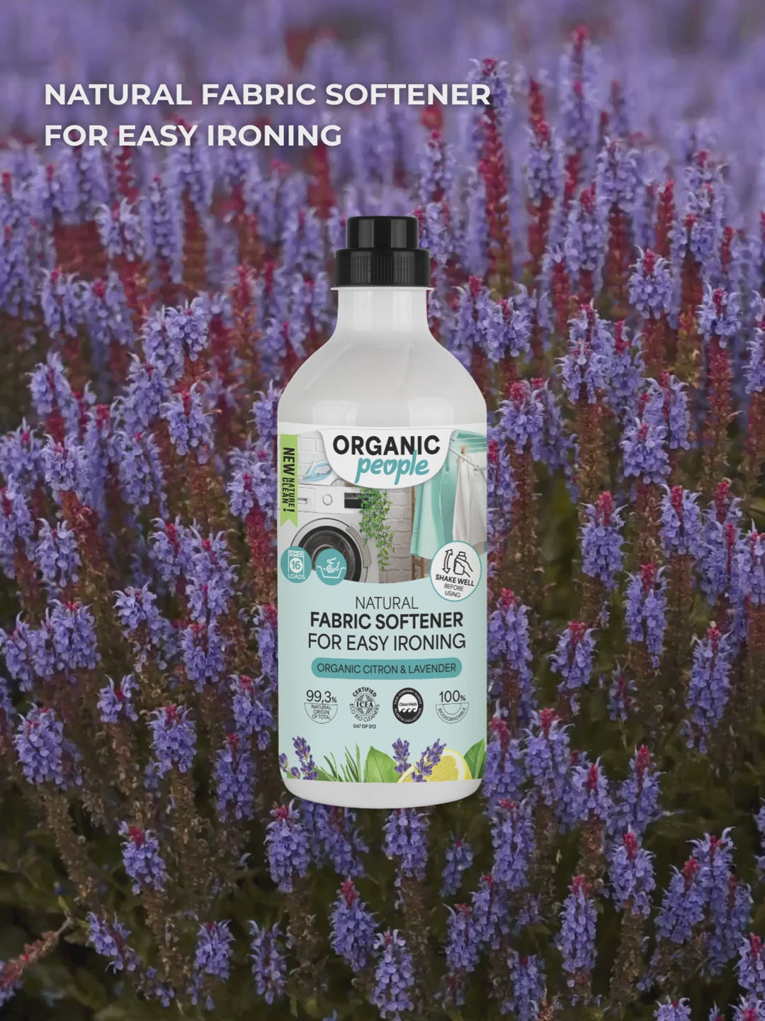 Lataa video: Organic People. Fabric Softener For Easy Ironing