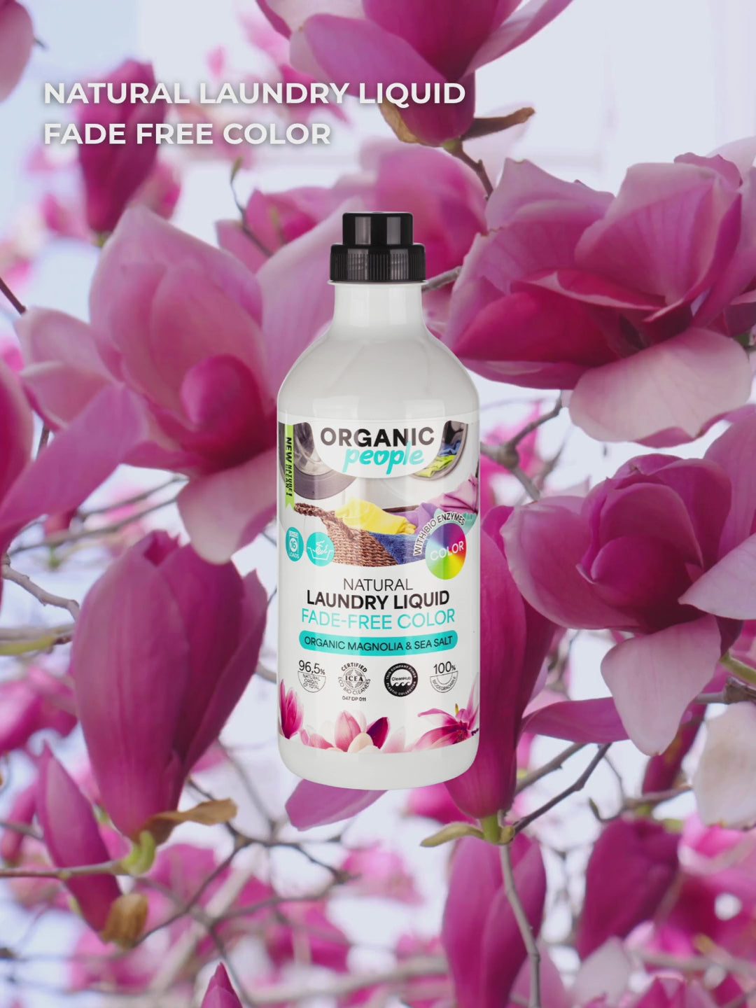 Lataa video: Organic People. Laundry Liquid Fade-Free Color