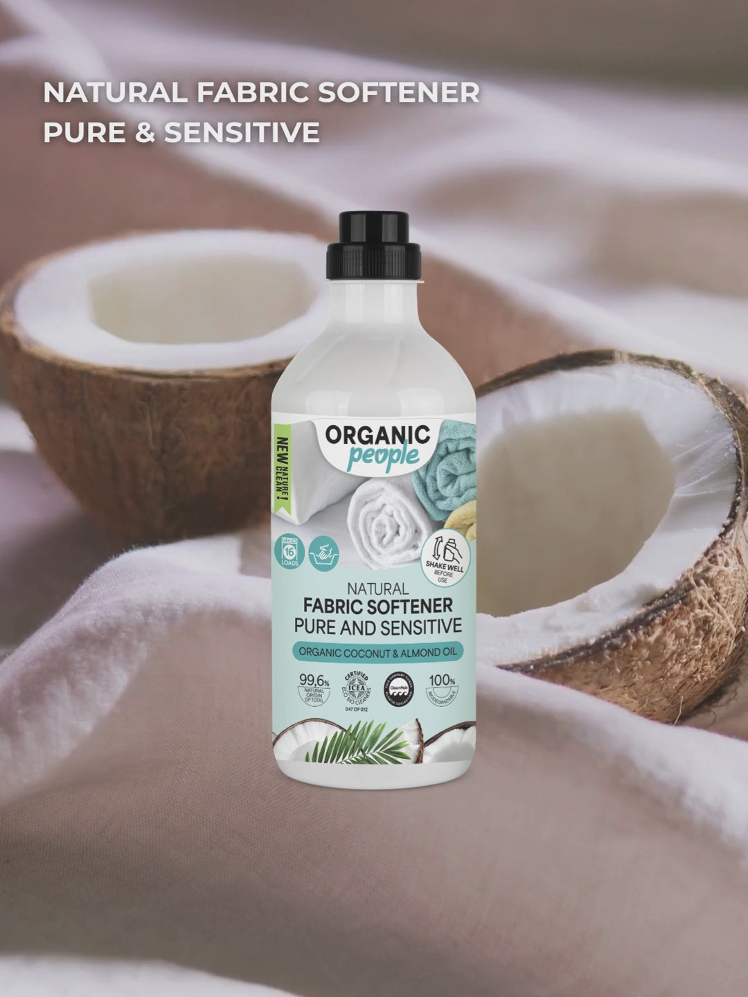 Lataa video: Organic People. Fabric Softener, Sensitive