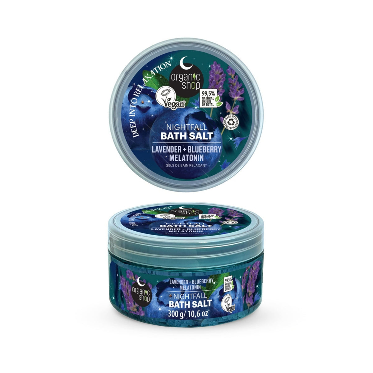 Nightfall Bath Salt Lavender and Blueberry